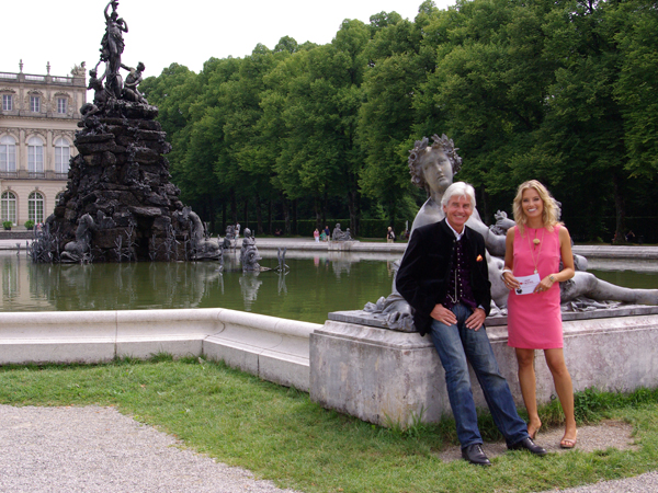 Sarah Winkhaus und Frederic Meisner in "Hitcocktail-Sommerwunschkonzert 2012" auf GoldStar TV